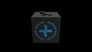 Dynamic Health Model 3D Blender Render