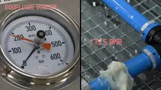 Pressure Testing of Aluminum Pipe & Fittings Tested by EQOFLUIDS