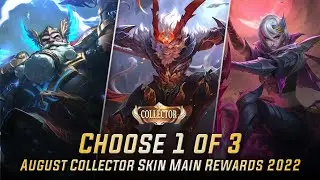AUGUST COLLECTOR SKIN 2022 - ALL REWARDS IN JULY COLLECTOR SKIN | YAHANU GAMER