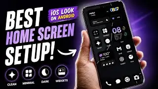 Minimal Smart (not Nova)Launcher Setups | Clean & Modern Android Home Screen 2026