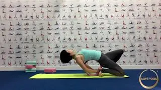 Alive Yoga Amy導師的瑜伽輪教學示範 後彎篇 EP.2