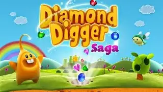 Diamond Digger Saga - Levels 3-7, king.com games!