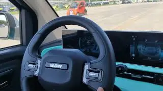 100 km/t BAW PONY accelerationstest at factory @mini-ev