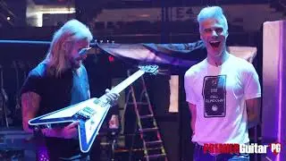 Richie Faulkner on His Gibson & Epiphone Flying Vs