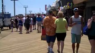 friends visit in seaside heights
