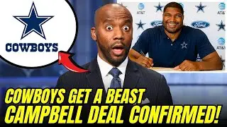 ESPN CONFIRMS CALAIS CAMPBELL SIGNS IN A STUNNING COWBOYS MOVE | Dallas Cowboys News