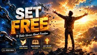 🙏🏼 Bible verses about FREEDOM 🙌 | (Audio Bible)📖
