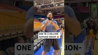 First Indian to be drafted in the NBA  still got it 🫡 #basketballindia #nbaindia #nba #dunk #wwe