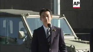 Japan minister on military aid for Ukraine