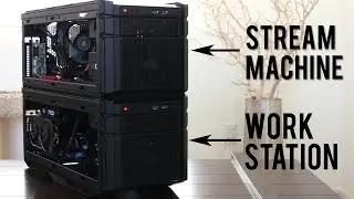 Two Epic PC Builds in the Cooler Master HAF Stacker 915R & 915F
