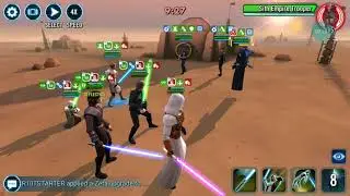 Taking on Ultimate Sith Eternal Emperor - New Conquest Mode - Sector 4 boss battle