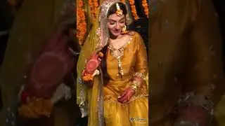 Mayoon bride....... please like share and subscribe my channel 😊