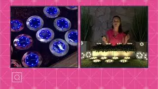 Bell & Howell Set of (6) 6-LED Color Changing Disc Lights w/Remote on QVC