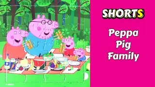 SPEED UP! Peppa family picnic: Peppa Pig Puzzle Games Jigsaw Toys For Kids