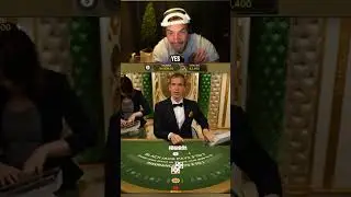Bro needs to Hesitate #blackjack #bigwin #casino #gambling #money #lucky #viral #shorts
