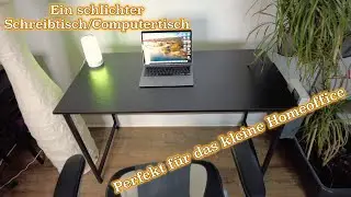 Ein schlichter Schreibtisch/Computertisch von Amazon - Perfekt f&uuml;rs Homeoffice