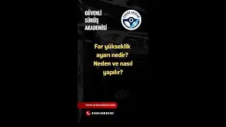 Far y&uuml;kseklik ayarı nedir?