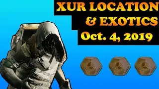 XUR Location & Exotic Inventory (Oct. 4, 2019) l Destiny 2 Shadowkeep