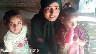 This sister is very worried, her husband is sick, she has two daughters to eat in the house.