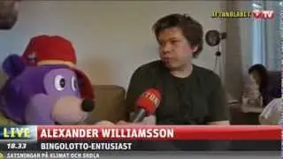 Alexander Williamson - besatt av Bingolotto