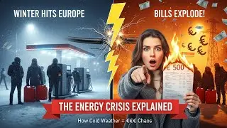 Как зимняя погода способствует энергетическому кризису в Европе: объяснение!