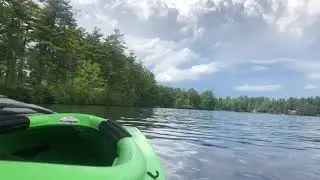 Josie&rsquo;s first kayak experience
