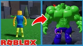 Я стал самым большим нубом-халком в Roblox