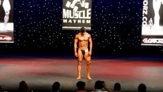 Chris Lavado Posing at Muscle Mayhem 2013 (BEST ANGLE)
