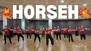 【2026新年歌】HORSEH by 3P | Group Dance Practice | Mirrored | HAPPYFEETCLUB | #horseh #3p #cny2026