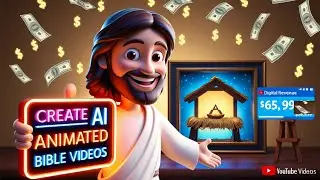 How to Create 3D Faceless Bible Story Videos Using FREE AI Tools