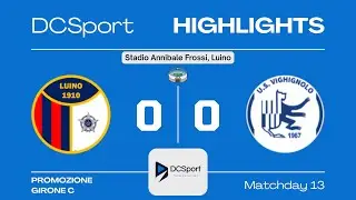 LUINO 1910-VIGHIGNOLO 0-0 | 13 Giornata | Promozione | Girone C 