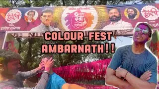 SPLASH OF COLORS: My Holi Adventure | Full OF Fun | Vlog No - 21 |