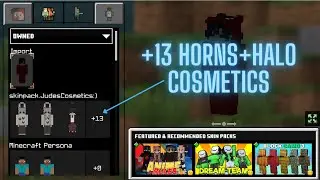 Working 4d Skins Horn+Halo Cosmetic pack (Hive)! +13 Skins With Cosmetics and Capes.