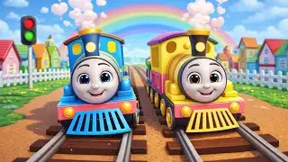 Chuk Chuk Rail Gadi - Toy Train Play | Hindi Rhymes & Cartoons | plan tv #hindirhymes#trainsongs