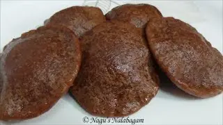 Sigappu Arisi Kandarappam-Red Rice Paniyaram-Karuppatti Paniyaram By Nagu's Nalabagam