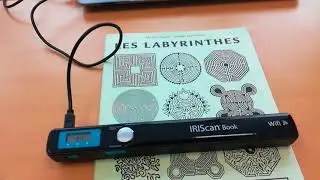 tuto reglette scan Iris scan book executive 3