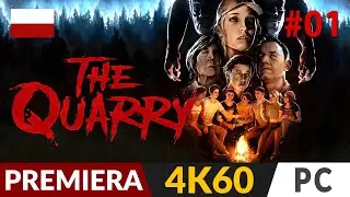The Quarry PL ⛺️ #1 - odc.1 ⚰️ Interaktywny serial od tw&oacute;rc&oacute;w Until Dawn | Gameplay po polsku 4K