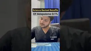 8 Science Backed Benefits Of Adapalene 0.1% Gel #skincare #skincareroutine #skin #shorts