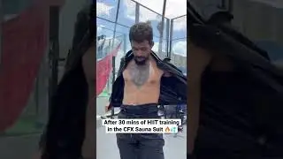 CFX Sauna Suit for Weight Loss - HIIT Training 🔥💦