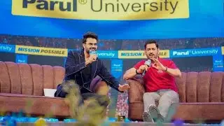 Ms Dhoni event in parul university live full show || #Ms dhoni live event #parul university 2025