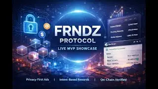 FRNDZ Protocol &ndash; Live MVP Proof | Privacy-First Web3 Ads on BNB Chain