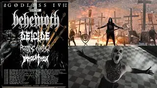 Тур Behemoth «The Godless IV» с участием Deicide, Rotting Christ и Immolation — подробности.