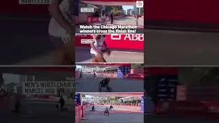 WATCH THE 2025 BANK OF AMERICA, 47TH RUNNING OF THE CHICAGO MARATHON WINNERS CROSS THE FINISH LINE