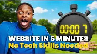 I Made a Website in 5 Minutes—Here’s How You Can Too!