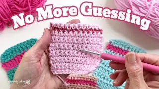 The Simple Trick to Counting Crochet Rows 🌟 🪄