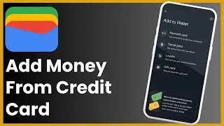 How To Add Money In Google Pay Wallet From Credit Card !