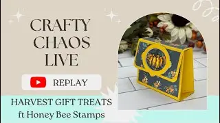 Crafty Chaos Live with Honey Bee Stamps Goodies & Small Haul