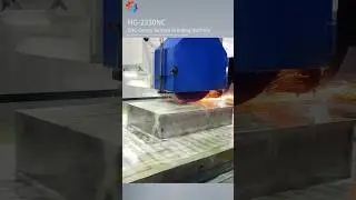 CNC Surface Grinding Machine HG-2330NC with Double Column Structure #mold #surfacegrindingmachine