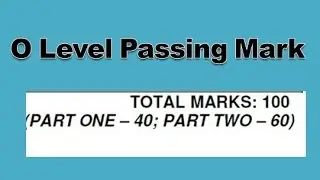 O Level Doeacc/Nielit Exam Passing Mark (Both 40-60)