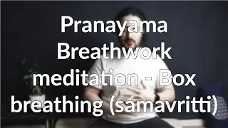 LIVE Yoga Breathing - Pranayama Meditation - Box breathing (samavritti) | Meditation with Raphael